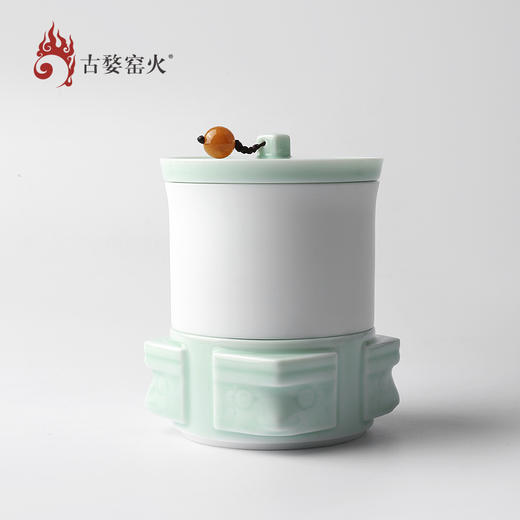 婺州窑 良渚四方如意盖碗 商品图6