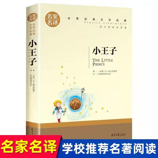 《小王子》圣埃克苏佩里 原著无删减 儿童文学著作小说畅销书 商品图0