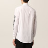 ALEXANDER MCQUEEN 亚历山大.麦昆 男士棉质字母徽标印花长袖衬衫 白色 677866 QSN44 9000 商品缩略图1
