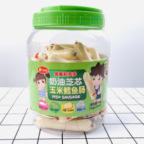 美时多 芝芯玉米鳕鱼肠1kg【中】 