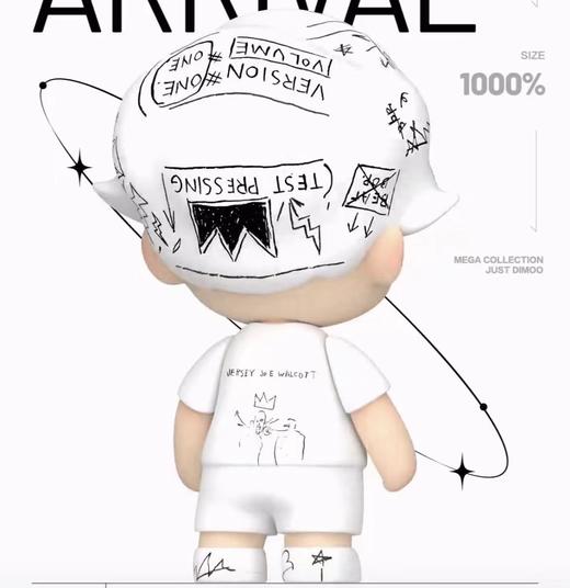 POPMART MEGA珍藏 1000% Dimoo 巴斯奎特 商品图2