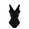 安莉芳comfit连体泳衣V领性感高腰显瘦蕾丝拼接带杯泳装CS00012 商品缩略图2