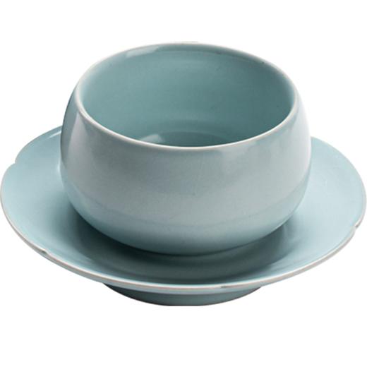 汝窑天青釉圆口茶盏 商品图8