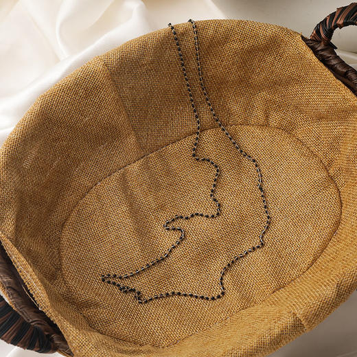 挂脖面罩绳防丢挂绳链复古珍珠水晶串珠项链气质链眼镜链 商品图3