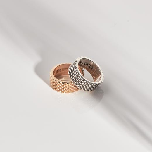 北京仓｜Emanuele Bicocchi-Gold Band-金色龙鳞 戒指［意大利设计师］ 商品图9