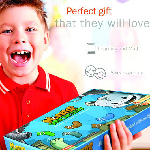 【5+】Monster Sock Factory怪兽袜子工厂 数学乘法专训教具 商品图6