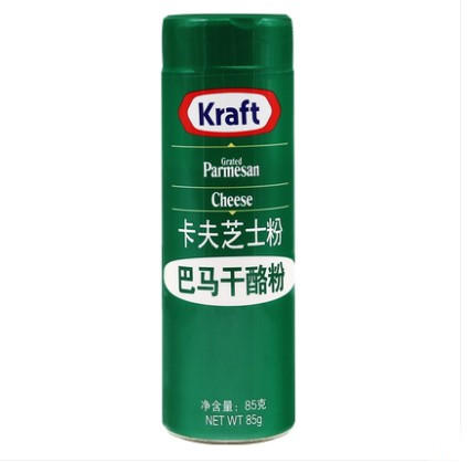 卡夫芝士粉 巴马臣奶酪粉 85g意面披萨奶酪调味粉 美国进口 原装 商品图0