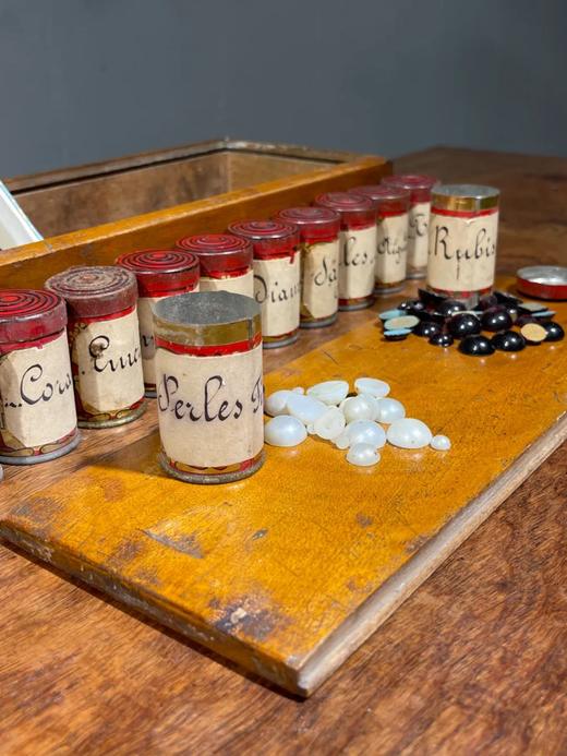 木盒琉璃亮片百宝盒，顺丰包邮 商品图5