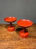 木胎红漆高足佛前供盘一对，顺丰包邮 商品缩略图6