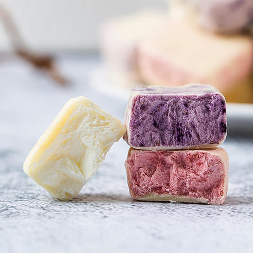 【食品酒水】酸奶块蓝草莓黄桃冻干水果儿童健康营养小吃休闲零食80g 商品图1