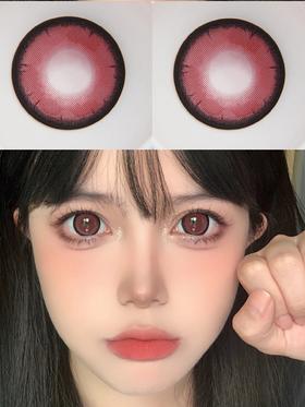 【小红书推荐款】agenscolor玛格丽特酒红，年抛/直径14.5/着色14.4，158/一副，258/两副