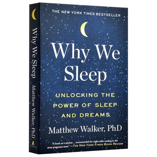 我们为什么要睡觉 美版 英文原版书 Why We Sleep 睡眠和梦的新科学 意识睡眠与大脑 睡眠的重要性 英文版 正版进口原版英语书籍 商品图4