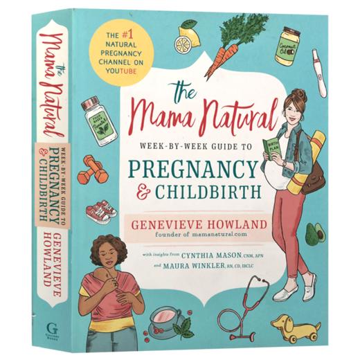 妈妈自然周怀孕与分娩指南 英文原版 The Mama Natural Week by Week Guide to Pregnancy and Childbirth 英文版进口原版英语书籍 商品图3