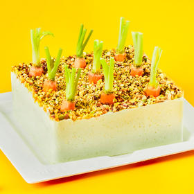 拔萝卜 坚果奶油慕斯蛋糕