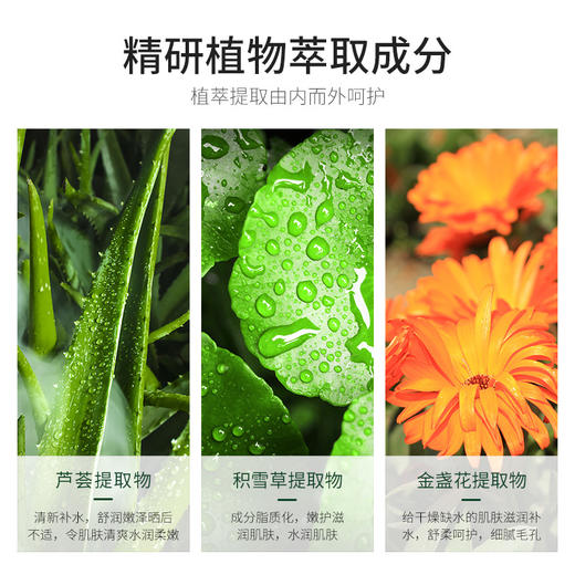 【买1送1】ZOZU积雪草芦荟胶保湿凝胶300g-W仓 商品图2