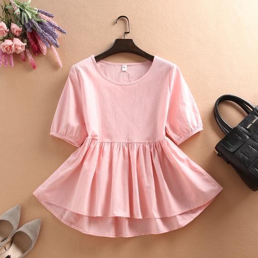 裁缝学苑AQ106 新款娃娃衫纸样上衣女装夏季短袖服装衣服打版样板 商品图2