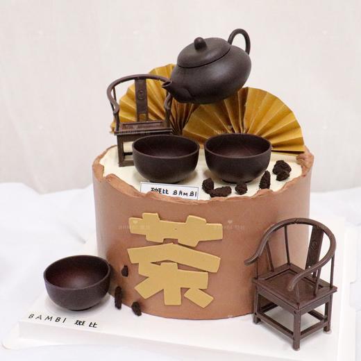 '茗茶'主题蛋糕 商品图1