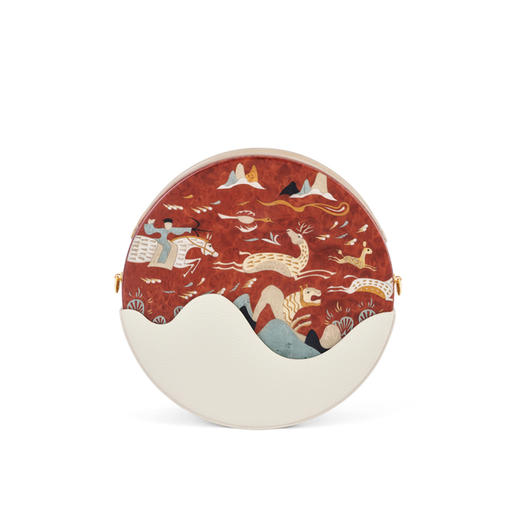 镶嵌“逐鹿纹”主题圆包 商品图3