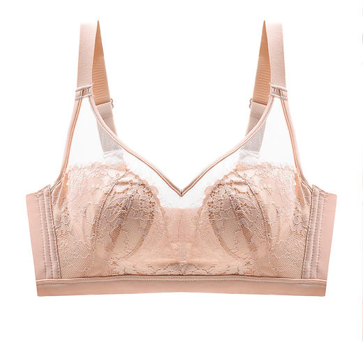 【轻薄冰感，大胸显瘦】反重力兔耳朵文胸 承托固型 透气不闷热 0重力 0压迫 0束缚 大胸显小 兔耳朵水晶杯防凸点 商品图4