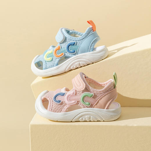 【专为学步宝宝设计】布拉米勒夏季新款儿童凉鞋宝宝学步鞋婴儿学步凉鞋女童凉鞋男童鞋 商品图3