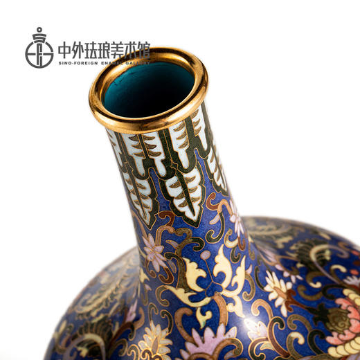 景泰蓝 《万代基业》天球瓶 商品图3