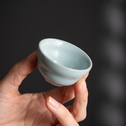 汝山明 生肖虎香插摆件汝窑茶宠 壬寅虎年，养一只汝瓷萌虎，来一套葫芦壶茶器，愿你汝虎添翼，虎禄双全 生肖虎香插摆件汝窑茶宠 商品图7