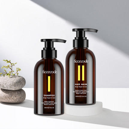 菲诗蔻    控油蓬松去油   生姜修复洗发水/生姜修复发膜  450ml/瓶 商品图1