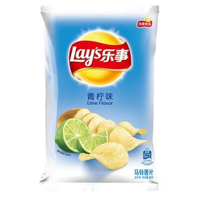 乐事青柠味薯片40g/袋
