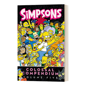 辛普森漫画大全5 英文原版 Simpsons Comics Colossal Compendium Volume 5 英文版 进口英语原版书籍