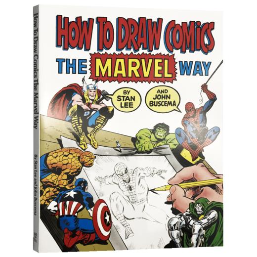 像漫威一样画漫画 英文原版书 How To Draw Comics The Marvel Way 英文版进口英语艺术类书籍 正版现货 商品图1