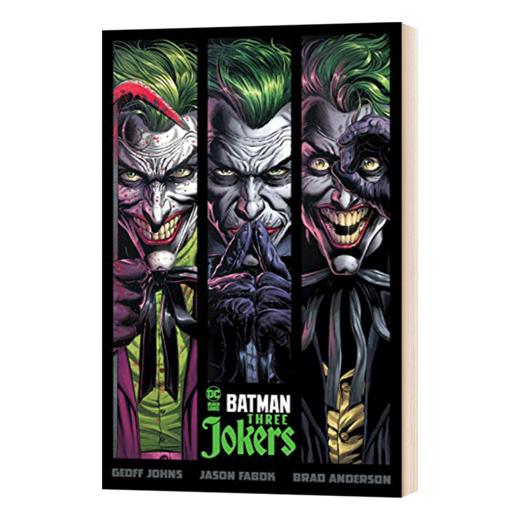 蝙蝠侠 三个小丑 英文原版 Batman Three Jokers DC黑标漫画 精装 图文版故事小说书 黑暗骑士 末日时钟 黑暗正义联盟进口新蝙蝠侠 商品图1