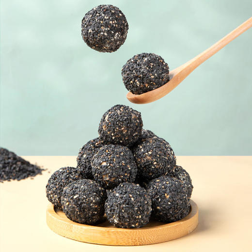 爆浆芝麻丸一口爆浆微甜酥脆125g/盒 商品图5