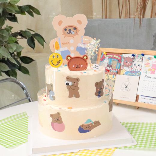 ins风小熊卡片蛋糕 商品图3