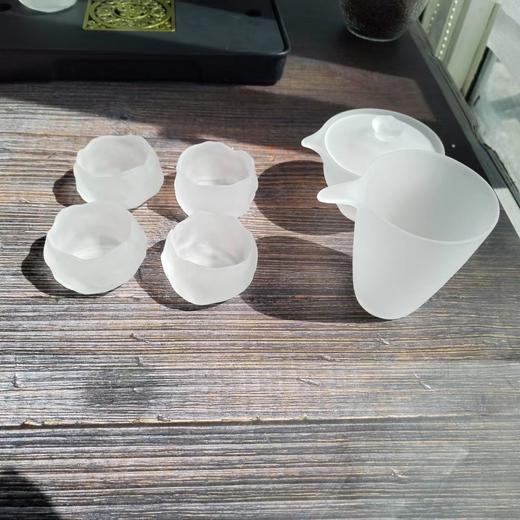 日式玻璃茶具国潮风盖碗公杯女主人品茗杯功夫茶套装 商品图5