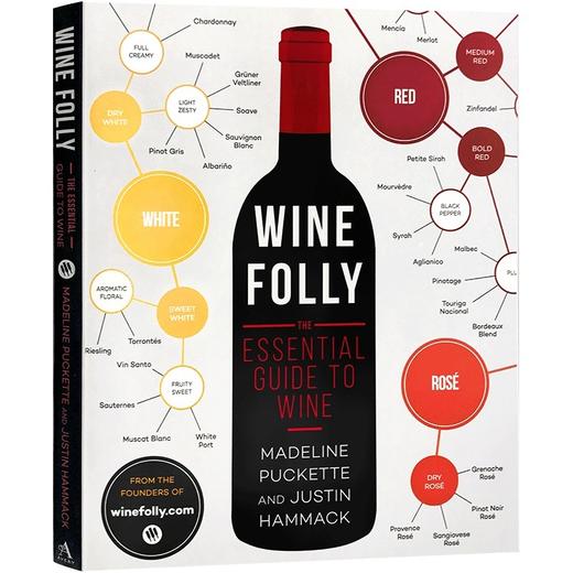 正版 葡萄酒基础知识指南 英文原版 Wine Folly: The Essential Guide to Wine 葡萄酒评论家 百科书参考书 酿造工艺 进口英语书籍 商品图1
