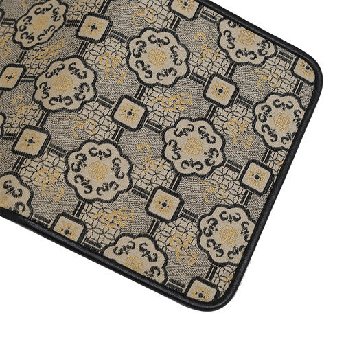 SAINTJOY/上久楷宋锦卡包米色圆福纹BMS19K0103 商品图2