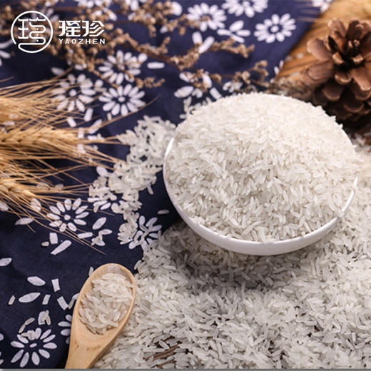 瑶珍白鹭珍香米 绿色食品 真空2.5g 5kg 商品图2