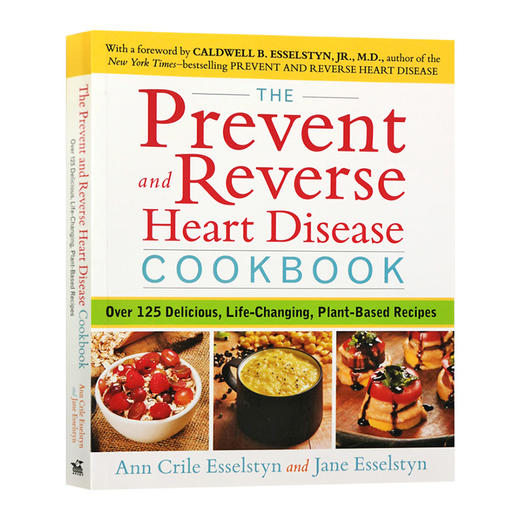 心脏病的预防和治liao食谱 英文原版 The Prevent and Reverse Heart Disease Cookbook 英文版进口原版英语书籍 商品图0