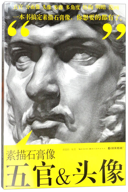 (仓发) 素描石膏像五官&头像/湖北美术出版社/蒋铭科/9787539496672 商品图1