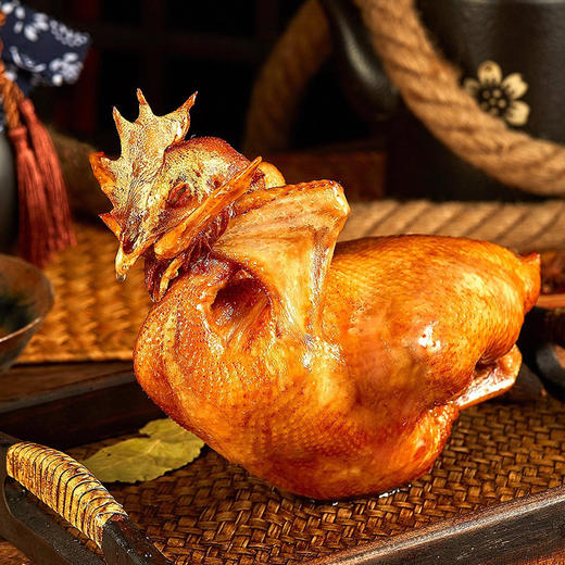 海鹏正宗卤味即食德州扒鸡400g 商品图4