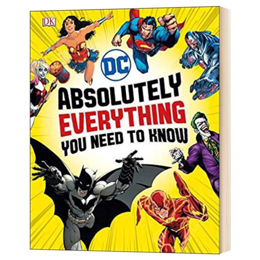 DC漫画图解 英文原版 DC Comics Absolutely Everything You Need To Know 精装全彩 英文版进口原版英语书籍 商品图1