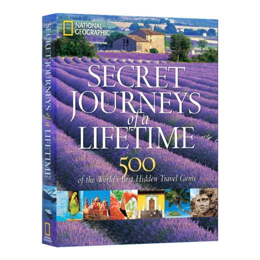 英文原版 Secret Journeys of a Lifetime 一生的秘密旅程 500 颗世界上zui好的隐藏旅行宝石 英文版 进口英语原版书籍 商品图1