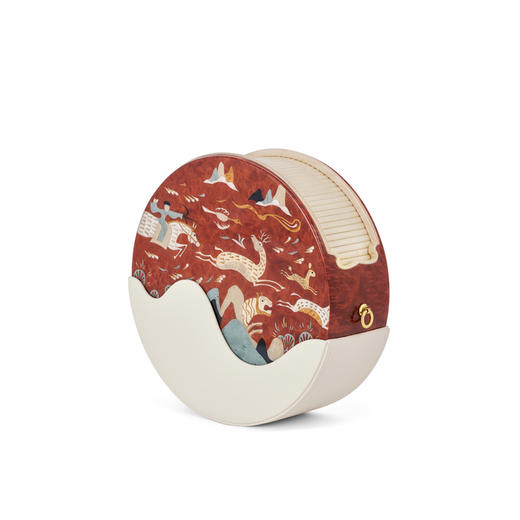 镶嵌“逐鹿纹”主题圆包 商品图4