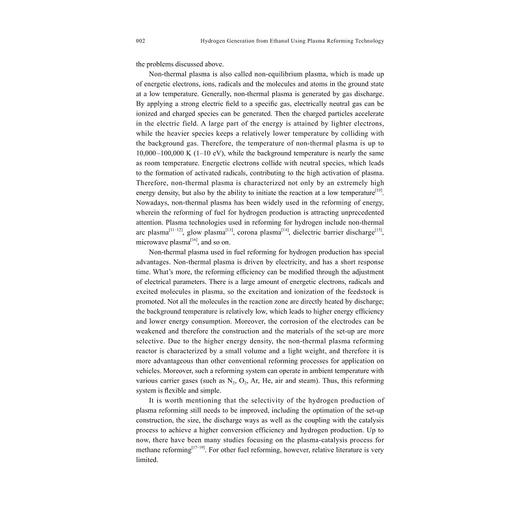 Hydrogen generation from ethanol using plasma reforming technology（等离子体重整乙醇制氢技术）(英文版)(精)/严建华/杜长明/浙江大 商品图4
