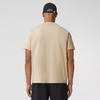 BURBERRY 巴宝莉 男士徽标印花棉质大廓形圆领短袖T恤 卡其色 8051401 A7405 商品缩略图2