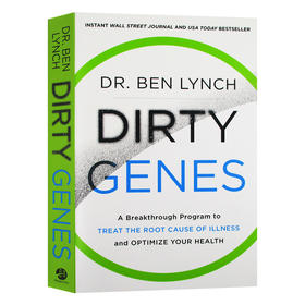 肮脏的基因 英文原版 Dirty Genes 平装 Ben Lynch 健康与养生 自然科学 英文版 进口原版英语书籍