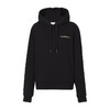 BURBERRY 巴宝莉 女士棉质小鹿嵌花字母标志印花连帽卫衣 黑色 8049459 A1189 商品缩略图0