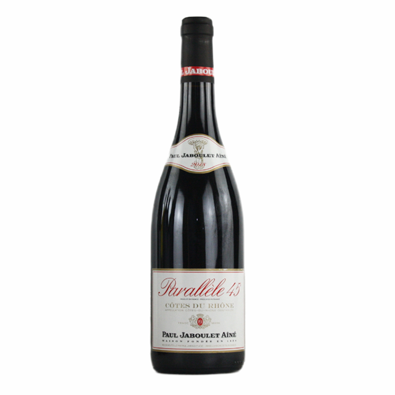 嘉伯乐罗纳河谷北纬45度红葡萄酒2021 Paul Jaboulet Aine Cotes du Rhone Parallele 45, Rhone, France