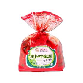 富爸爸 萝卜叶泡菜1kg 부자아빠 열무김치1kg