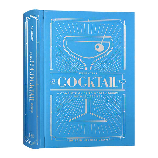 一个完整的现代饮料与150道食谱指南 英文原版 The Essential Cocktail Book 英文版进口原版英语书籍 商品图0